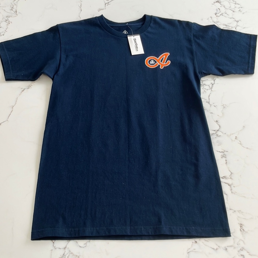 ACTIVE RIDE SHOP Men’s T-shirt White Logo Tee Size S NWT - Picture 2 of 2